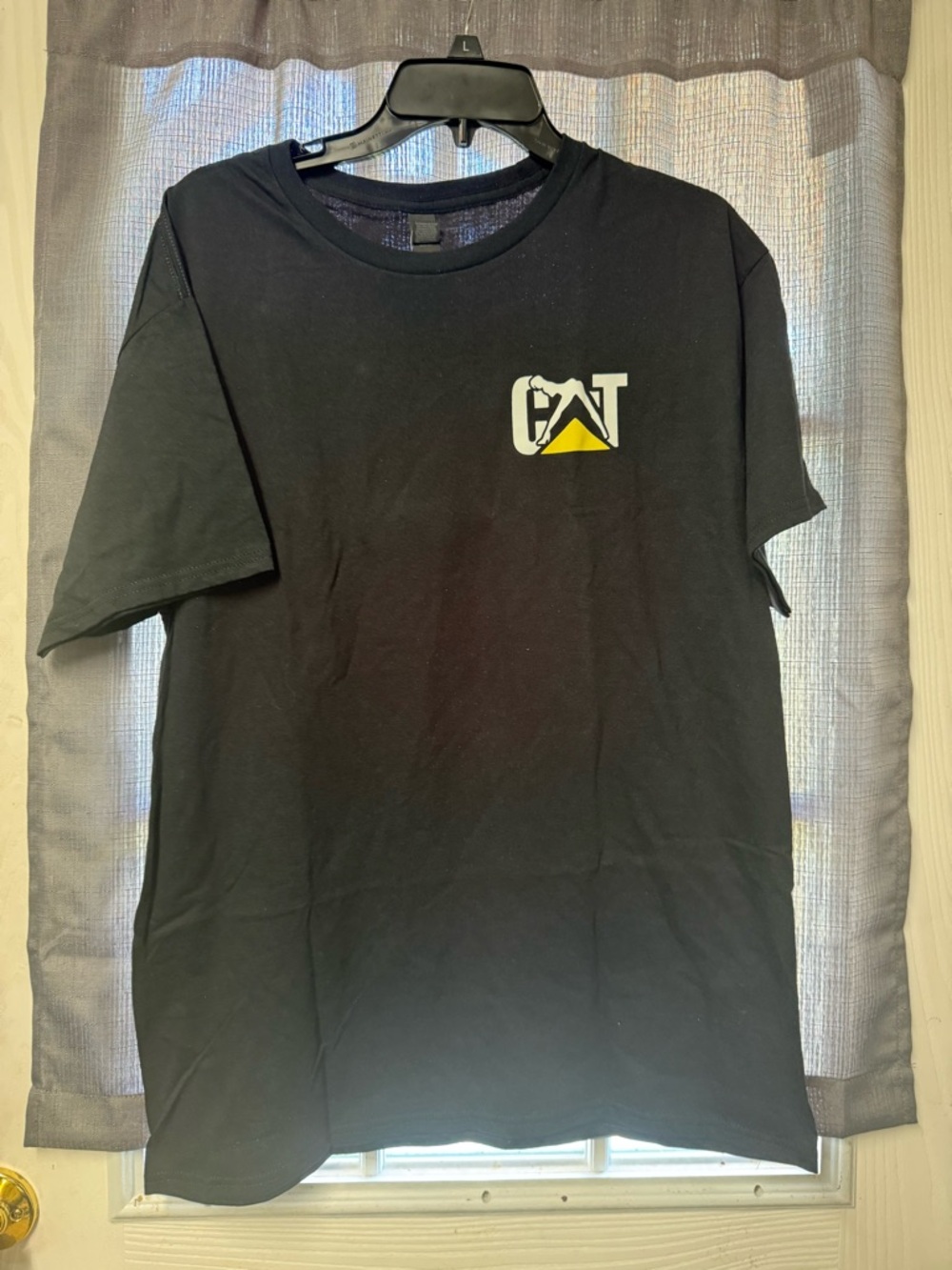 CAT Black Tee Size Large Caterpillar